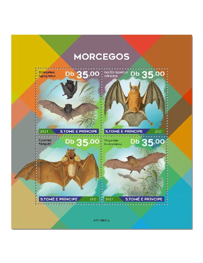 n° 8747/8750 - Timbre SAINT-THOMAS ET PRINCE Poste