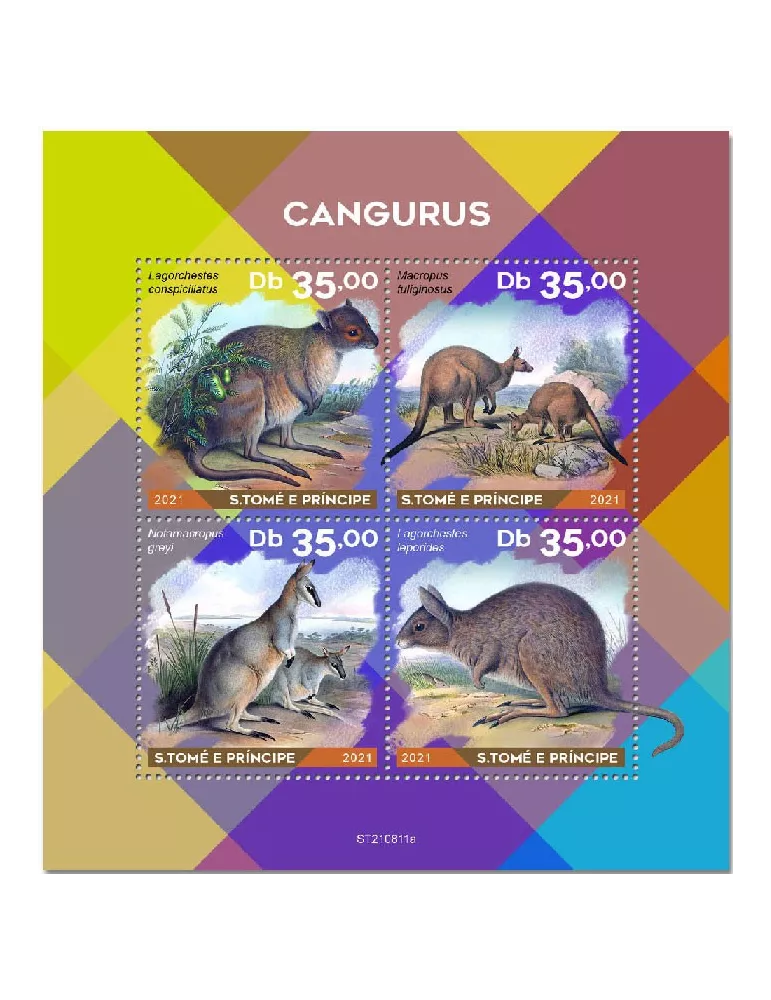 n° 8751/8754 - Timbre SAINT-THOMAS ET PRINCE Poste