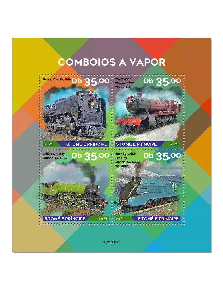 n° 8791/8794 - Timbre SAINT-THOMAS ET PRINCE Poste