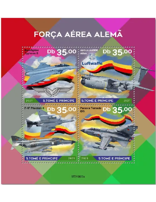 n° 8799/8802 - Timbre SAINT-THOMAS ET PRINCE Poste