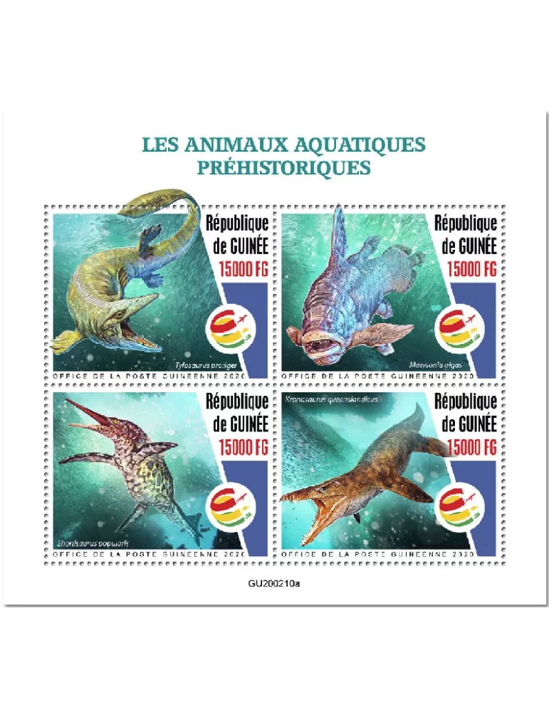 n° 10404/10407 - Timbre GUINEE Poste