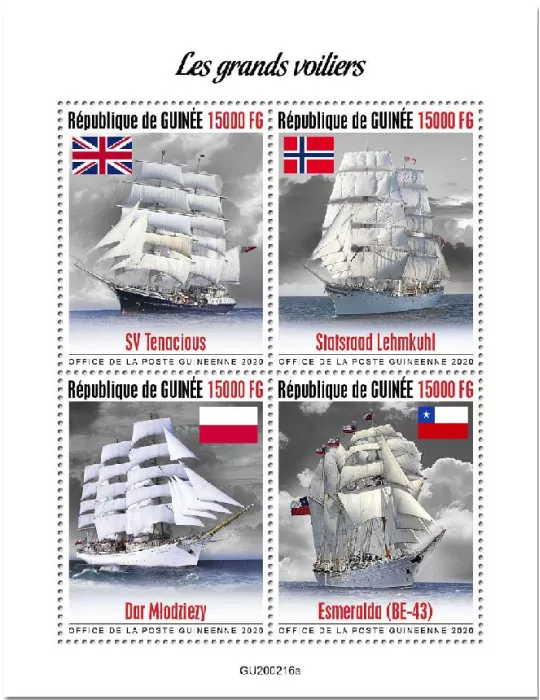 n° 10428/10431 - Timbre GUINEE Poste