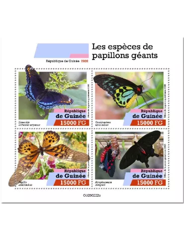 n° 10454/10457 - Timbre GUINEE Poste