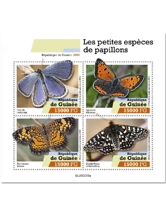 n° 10458/10461 - Timbre GUINEE Poste