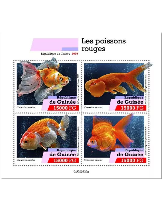 n° 10494/10497 - Timbre GUINEE Poste