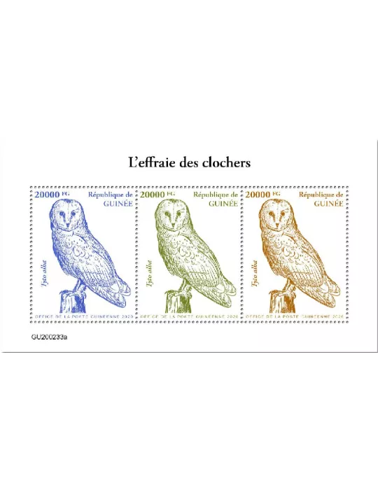 n° 10498/10501 - Timbre GUINEE Poste
