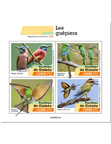 n° 10504/10507 - Timbre GUINEE Poste