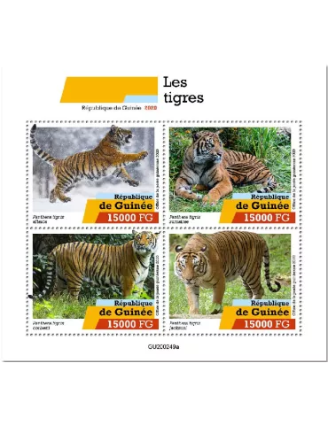 n° 10568/10571 - Timbre GUINEE Poste