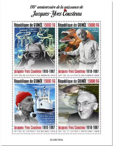 n° 10584/10587 - Timbre GUINEE Poste