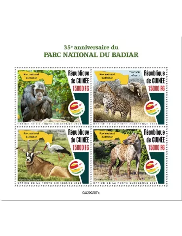 n° 10608/10611 - Timbre GUINEE Poste