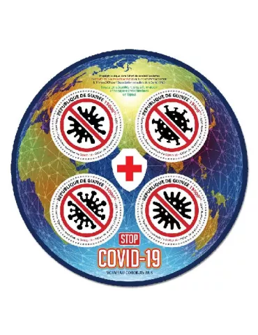 n° 10728/10731 - Timbre GUINEE Poste