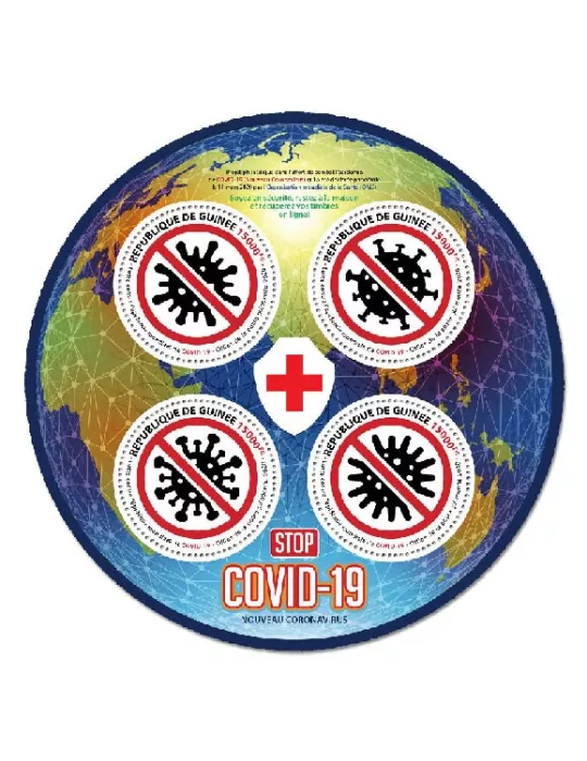 n° 10728/10731 - Timbre GUINEE Poste