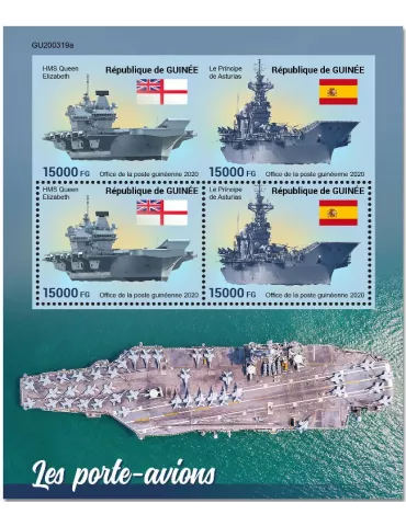 n° 10774/10775 - Timbre GUINEE Poste