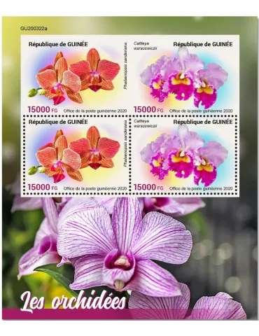 n° 10780/10781 - Timbre GUINEE Poste