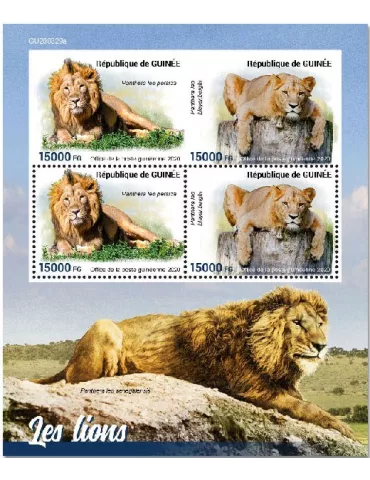 n° 10794/10795 - Timbre GUINEE Poste