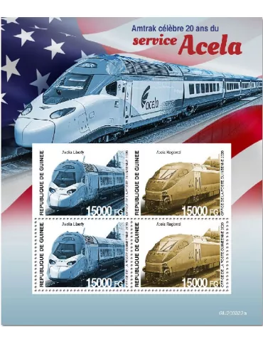 n° 10800/10801 - Timbre GUINEE Poste