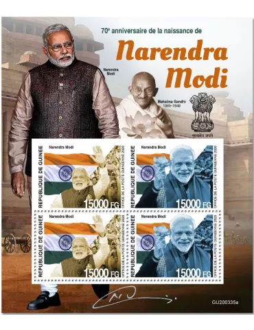 n° 10806/10807 - Timbre GUINEE Poste