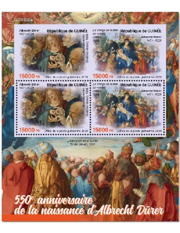 n° 10814/10815 - Timbre GUINEE Poste