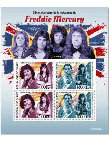 n° 10820/10821 - Timbre GUINEE Poste