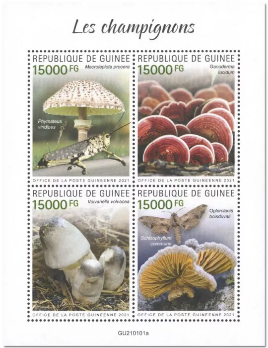 n° 10846/10849 - Timbre GUINEE Poste