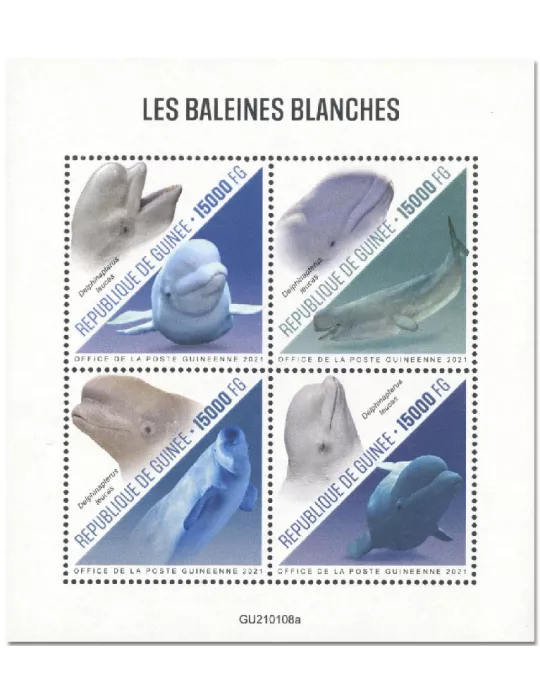 n° 10874/10877 - Timbre GUINEE Poste