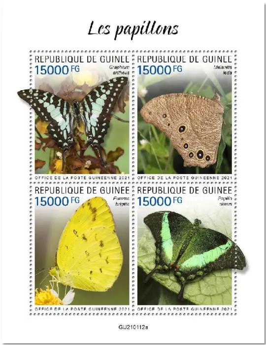 n° 10890/10893 - Timbre GUINEE Poste