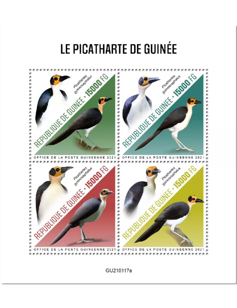 n° 10908/10911 - Timbre GUINEE Poste
