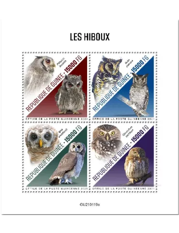 n° 10916/10919 - Timbre GUINEE Poste