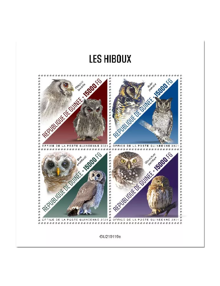 n° 10916/10919 - Timbre GUINEE Poste