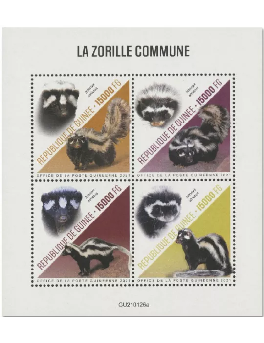 n° 10944/10947 - Timbre GUINEE Poste