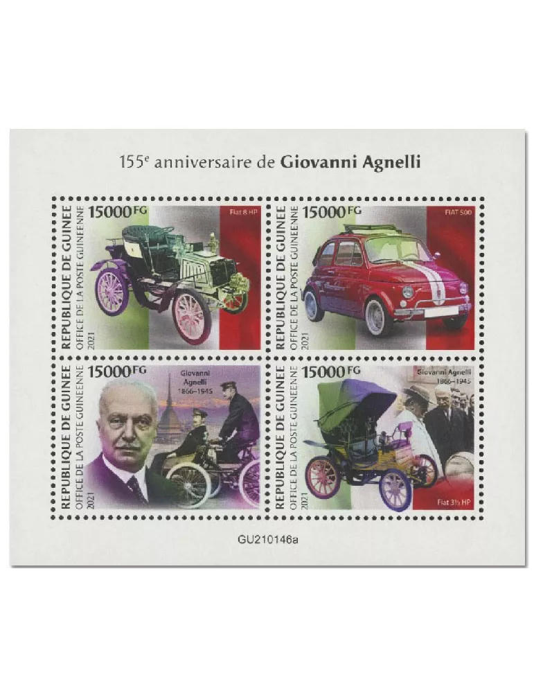 n° 11024/11027 - Timbre GUINEE Poste