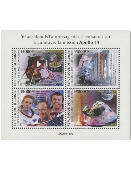 n° 11040/11043 - Timbre GUINEE Poste