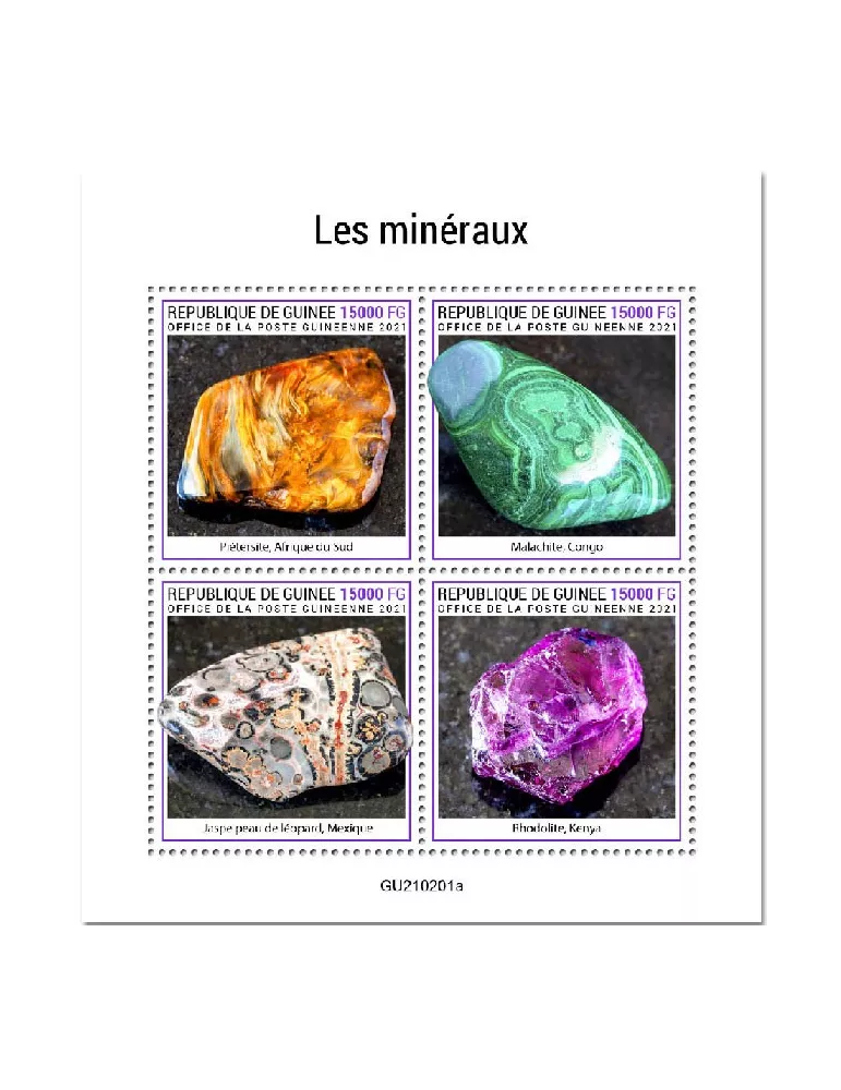 n° 11060/11063 - Timbre GUINEE Poste