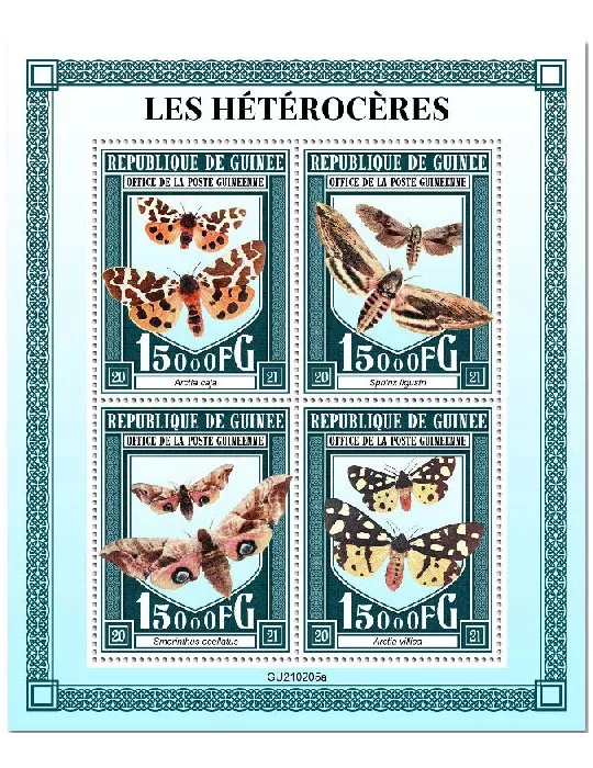 n° 11076/11079 - Timbre GUINEE Poste