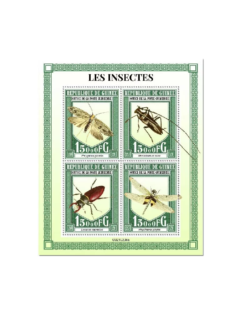 n° 11080/11083 - Timbre GUINEE Poste