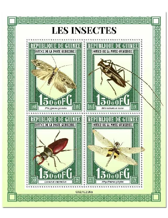 n° 11080/11083 - Timbre GUINEE Poste