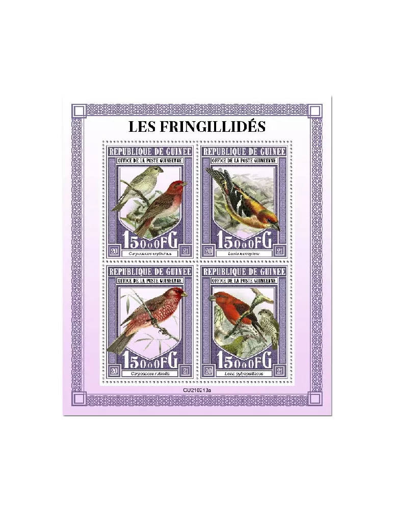 n° 11108/11111 - Timbre GUINEE Poste