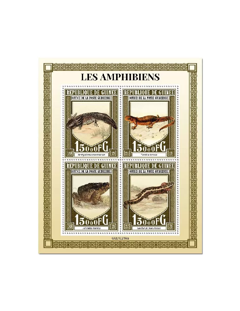 n° 11120/11123 - Timbre GUINEE Poste