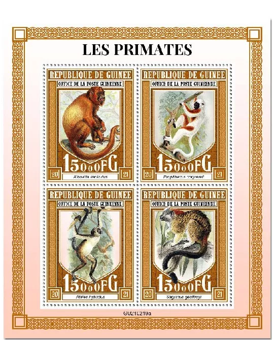 n° 11132/11135 - Timbre GUINEE Poste
