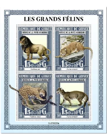 n° 11136/11139 - Timbre GUINEE Poste