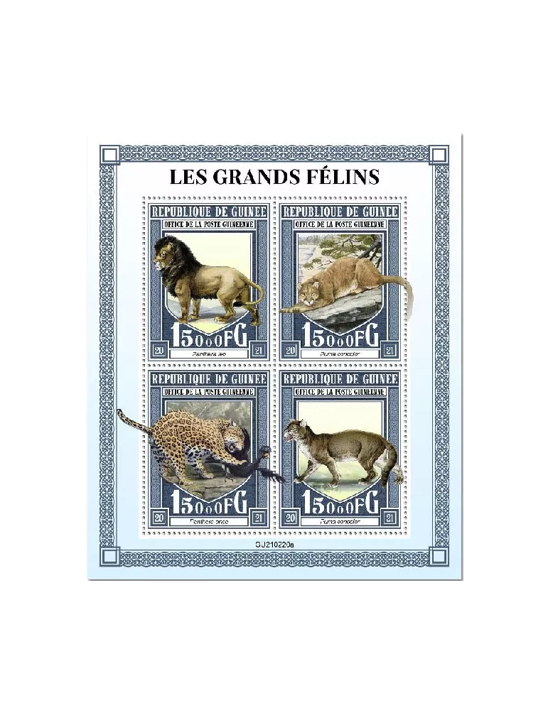 n° 11136/11139 - Timbre GUINEE Poste