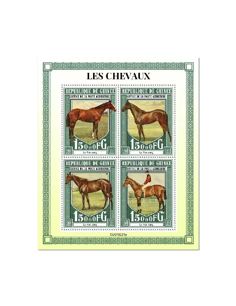 n° 11140/11143 - Timbre GUINEE Poste