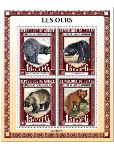 n° 11168/11171 - Timbre GUINEE Poste