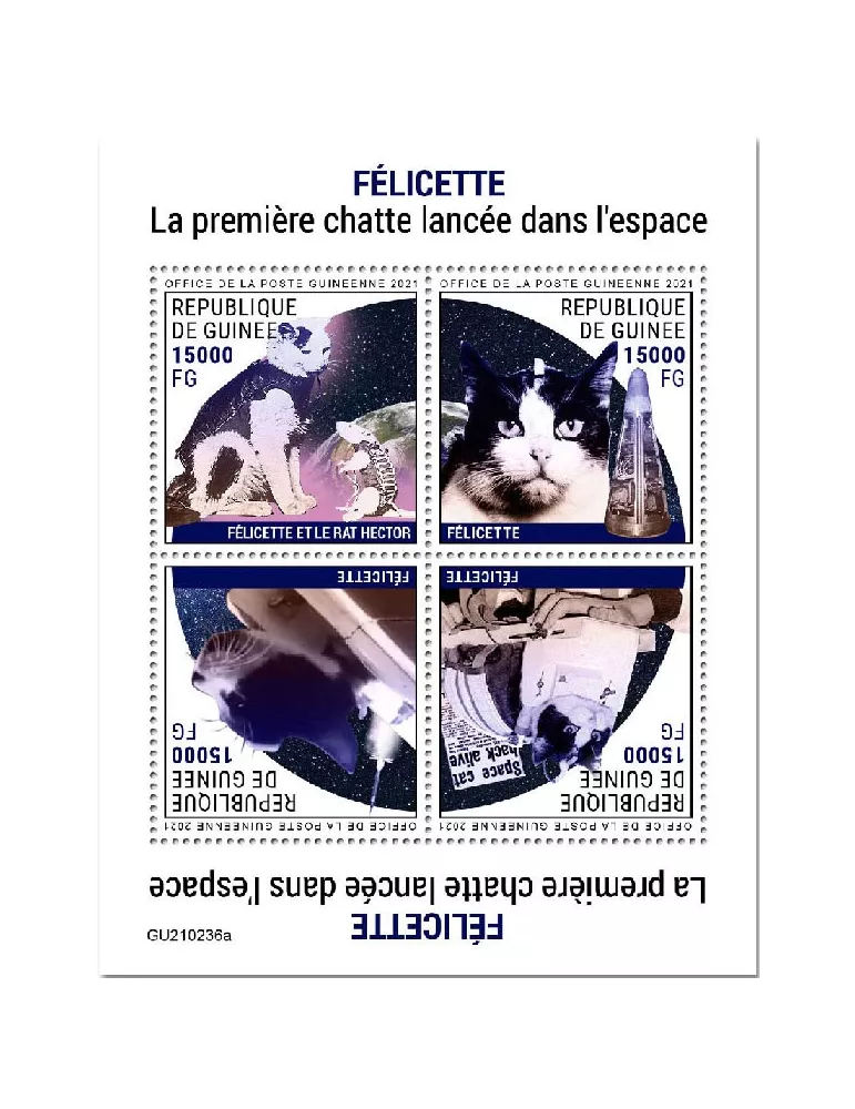 n° 11200/11203 - Timbre GUINEE Poste