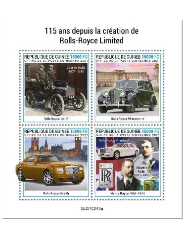 n° 11228/11231 - Timbre GUINEE Poste