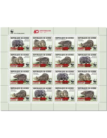 n° 11299/11302 - Timbre GUINEE Poste