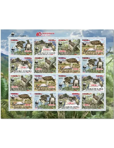 n° 11315/11318 - Timbre GUINEE Poste