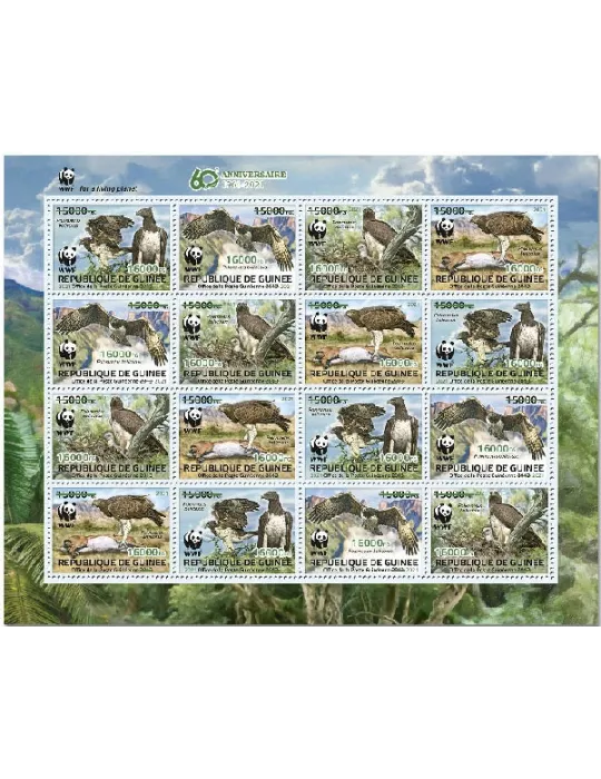 n° 11319/11322 - Timbre GUINEE Poste