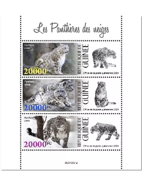 n° 11413/11415 - Timbre GUINEE Poste
