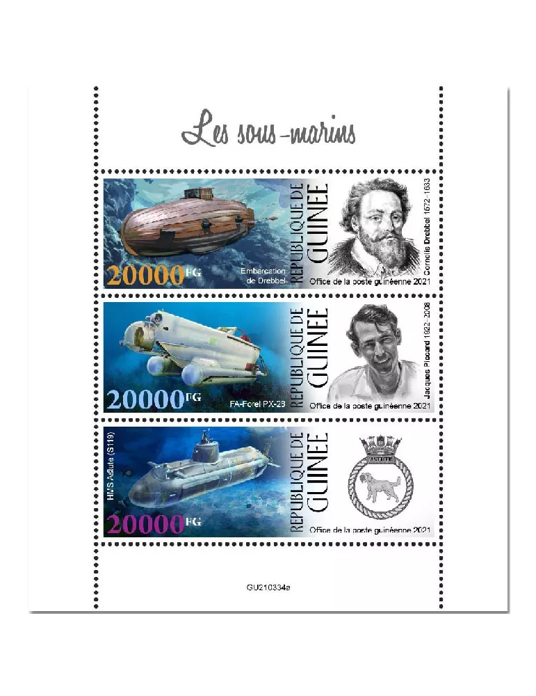 n° 11426/11428 - Timbre GUINEE Poste